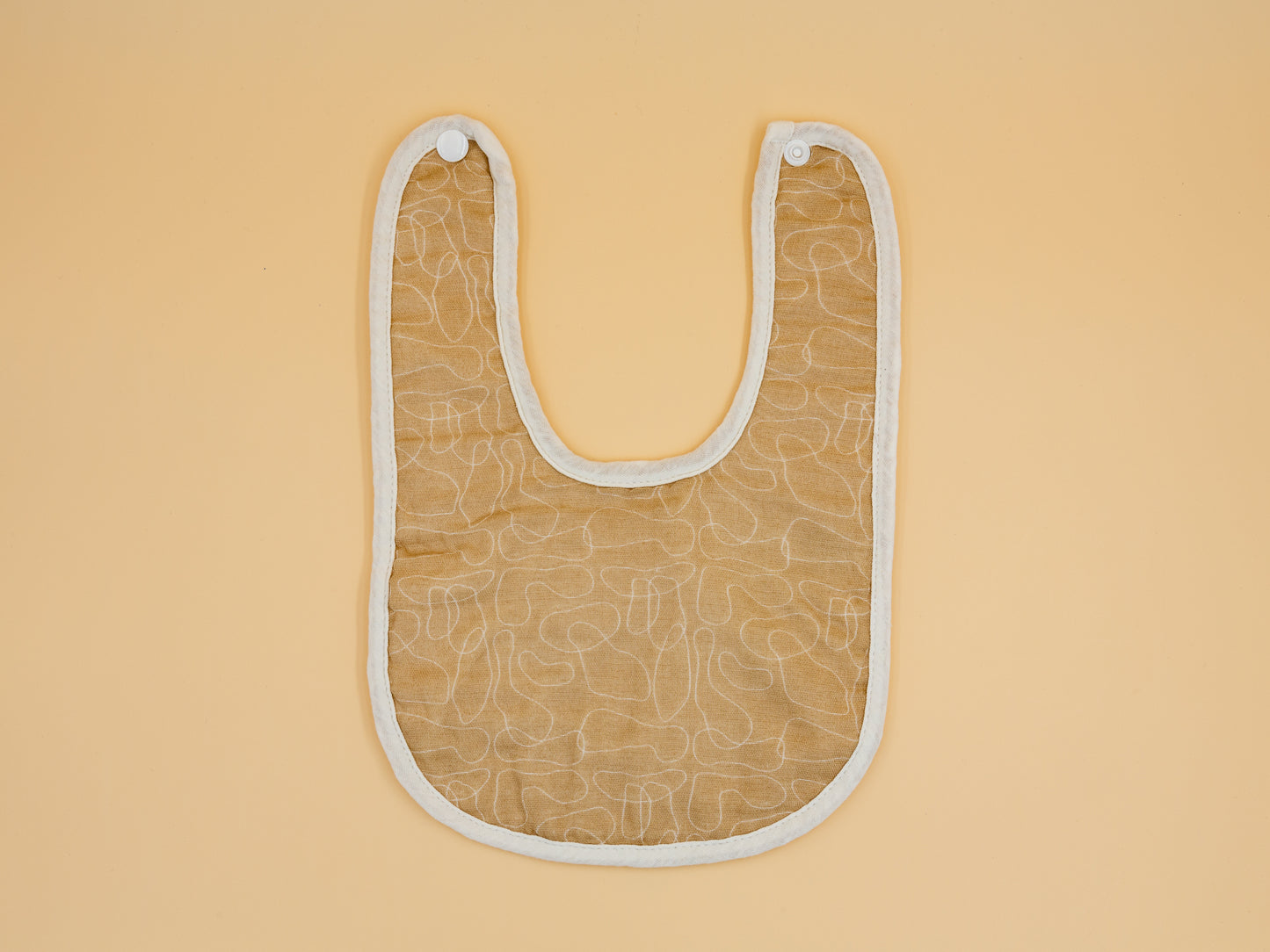 Minky Dots U- Shaped Drool Bibs