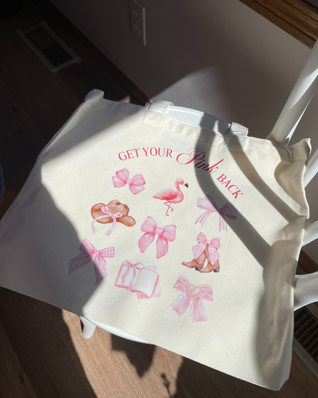 Limited Edition Mother’s Day Tote Bag – “Get Your Pink Back”