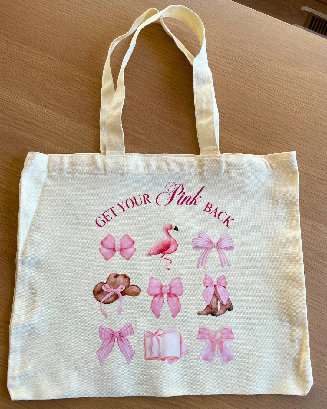 Limited Edition Mother’s Day Tote Bag – “Get Your Pink Back”