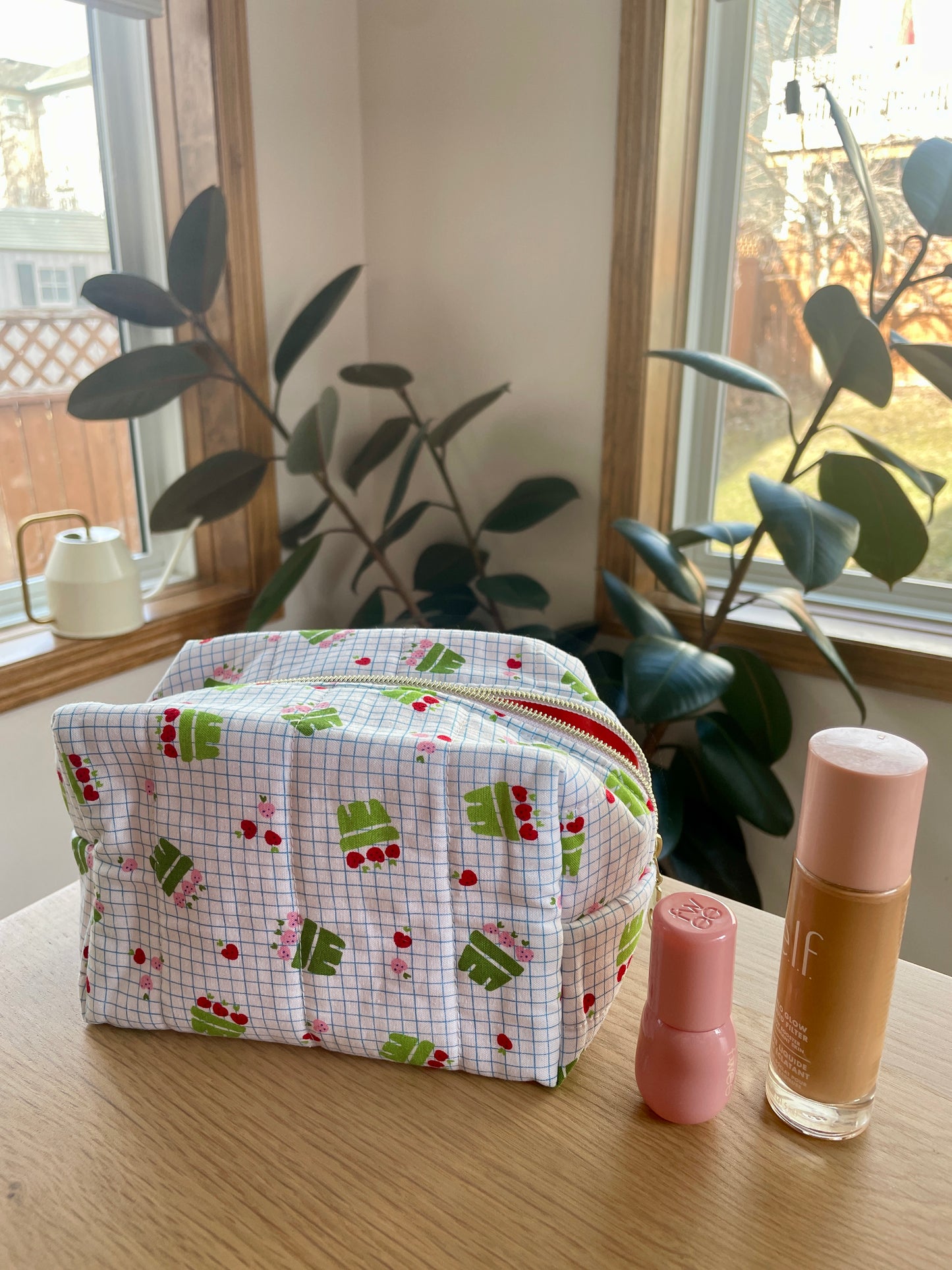 Handmade Quilted Boxy Bag