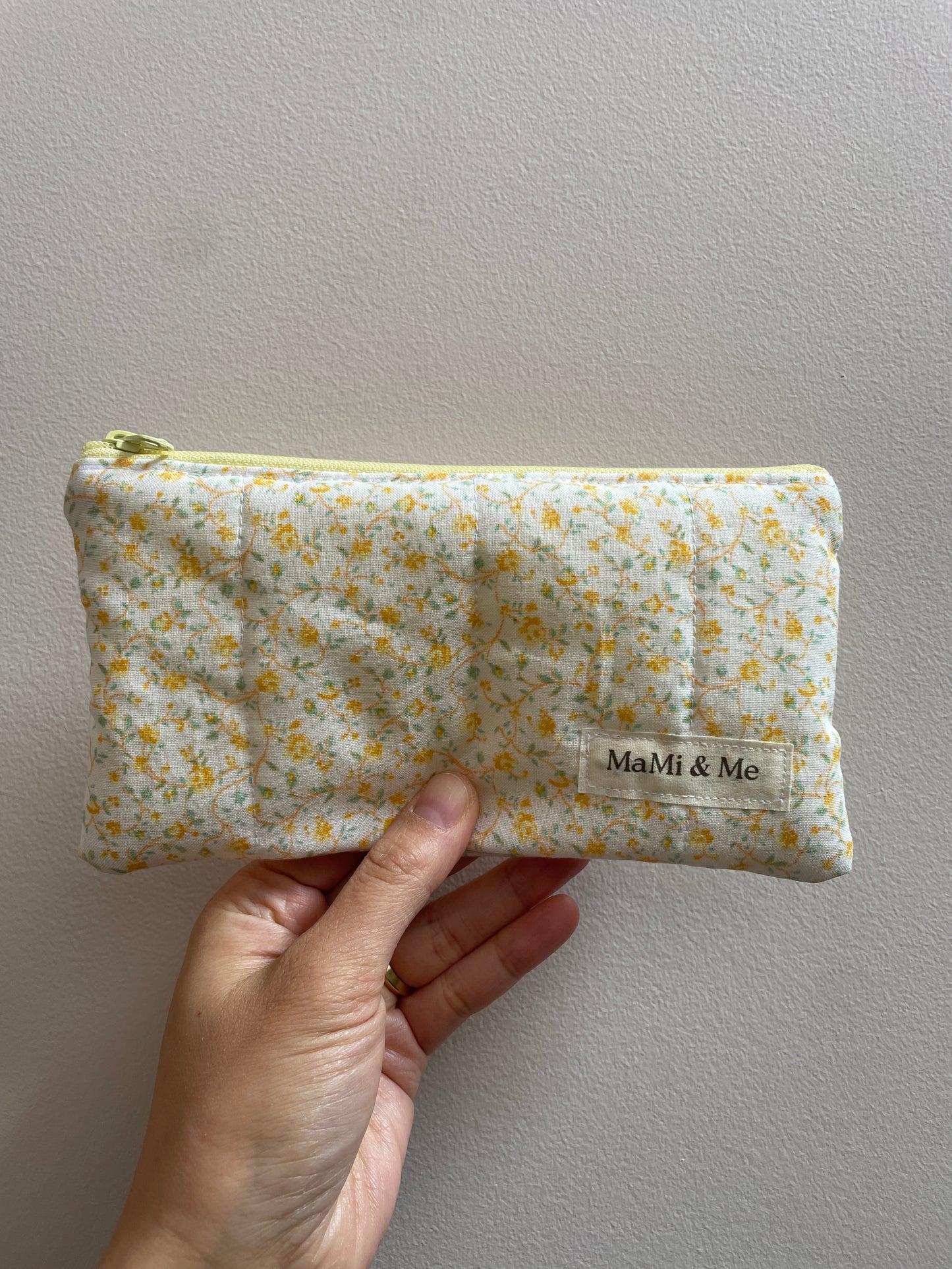 Quilted Sunglasses Case / Pencil Pouch