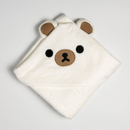 Super Soft Knit Terry Cute Baby/ Kids Hooded Towel