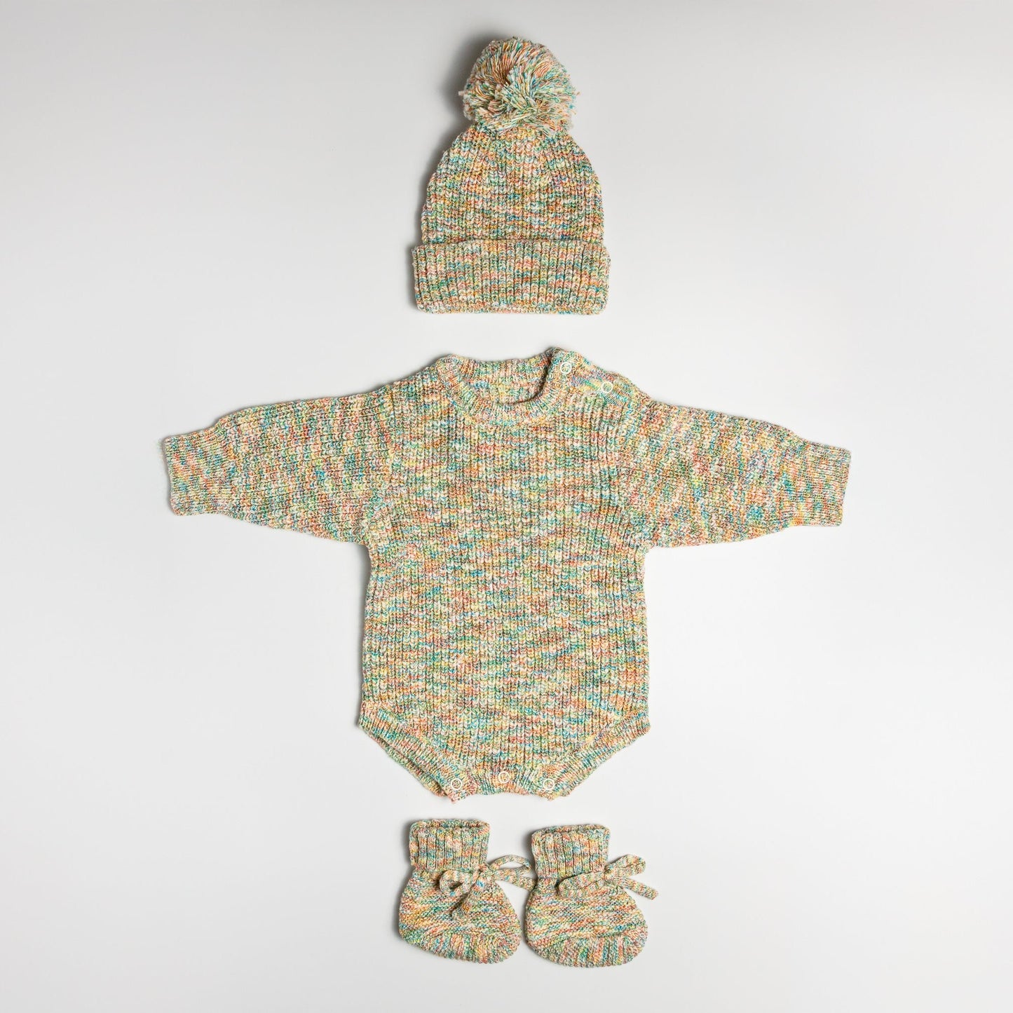 Newborn Knit 3-Piece Sweater Set