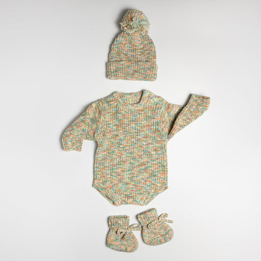 Newborn Knit 3-Piece Sweater Set