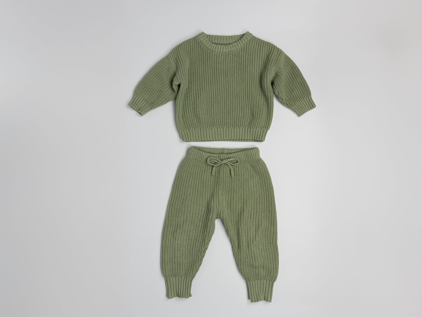 Evergreen Baby & Toddler Knit Sweater & Pants Set