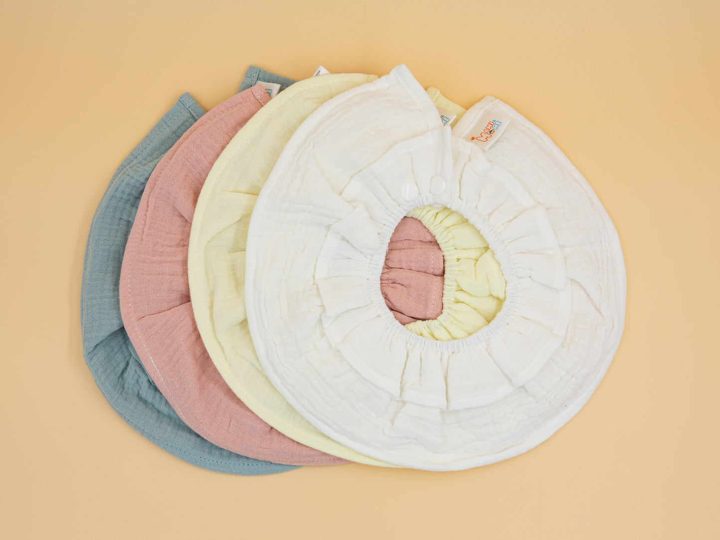 Dolly Ruffle Baby Bib