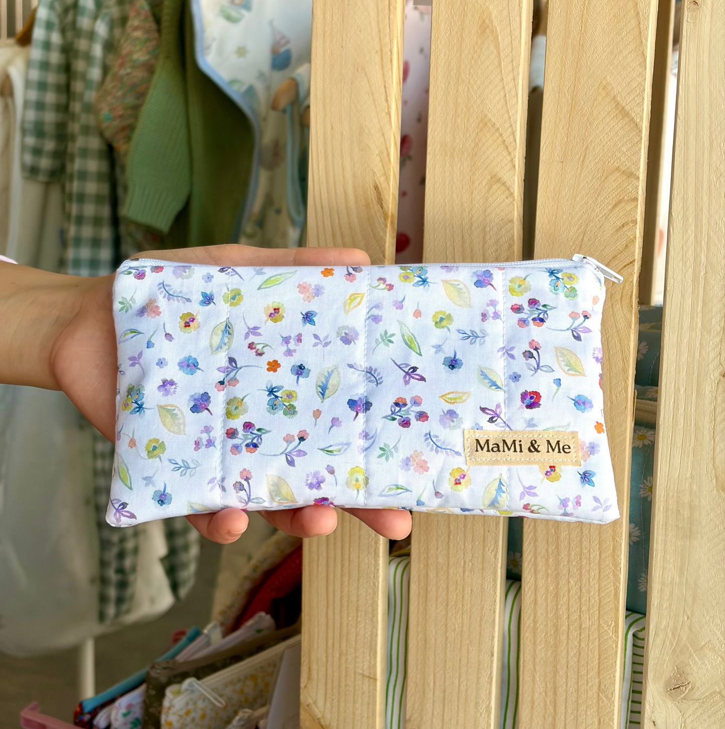Quilted Sunglasses Case / Pencil Pouch