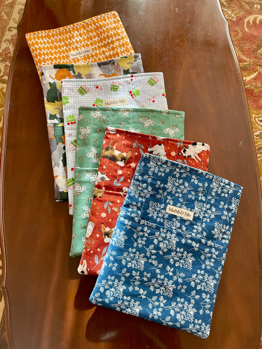 Large Quilted Booksleeve