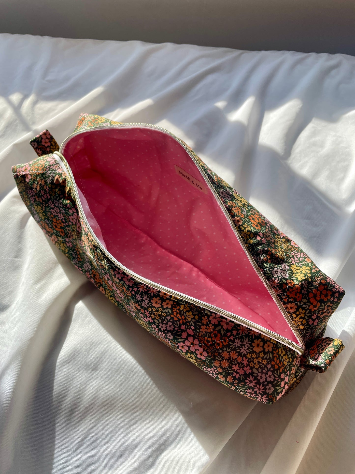 Wildflower Meadow Quilted Hair Tools Bag (Large)