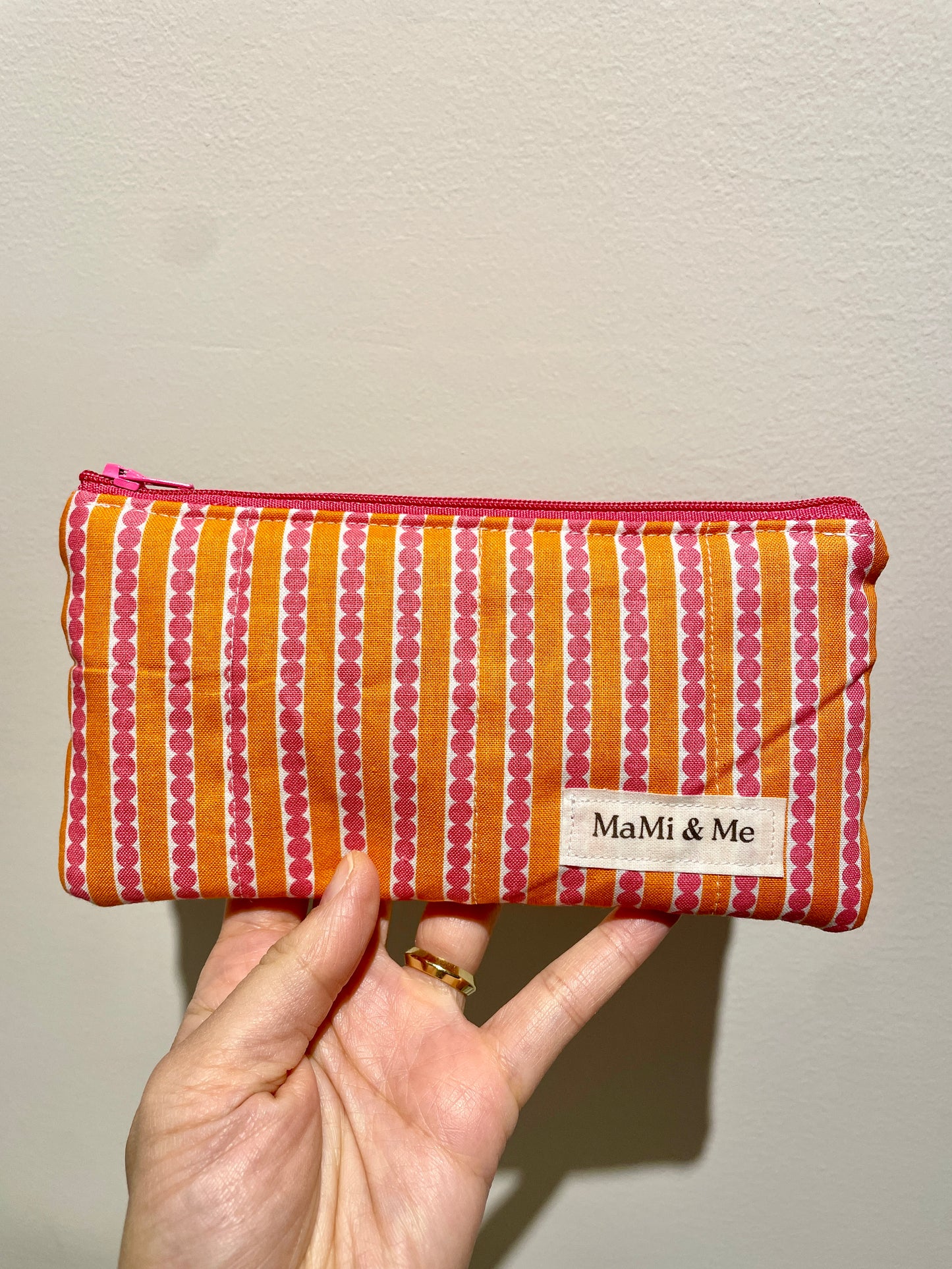 Quilted Sunglasses Case / Pencil Pouch