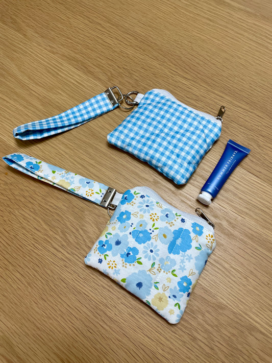 Handmade Quilted Wristlet + Wallet