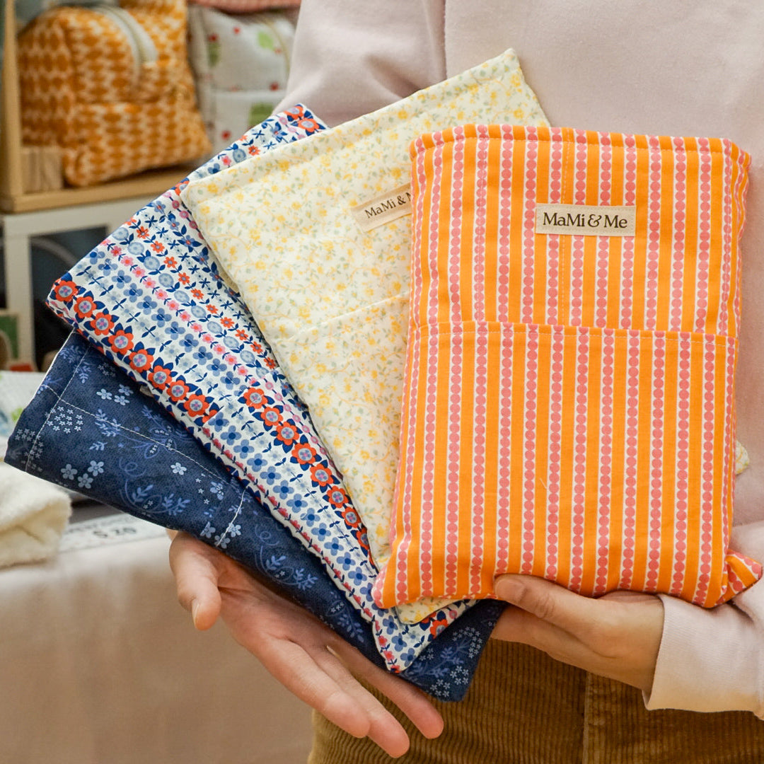 Small Quilted Booksleeve