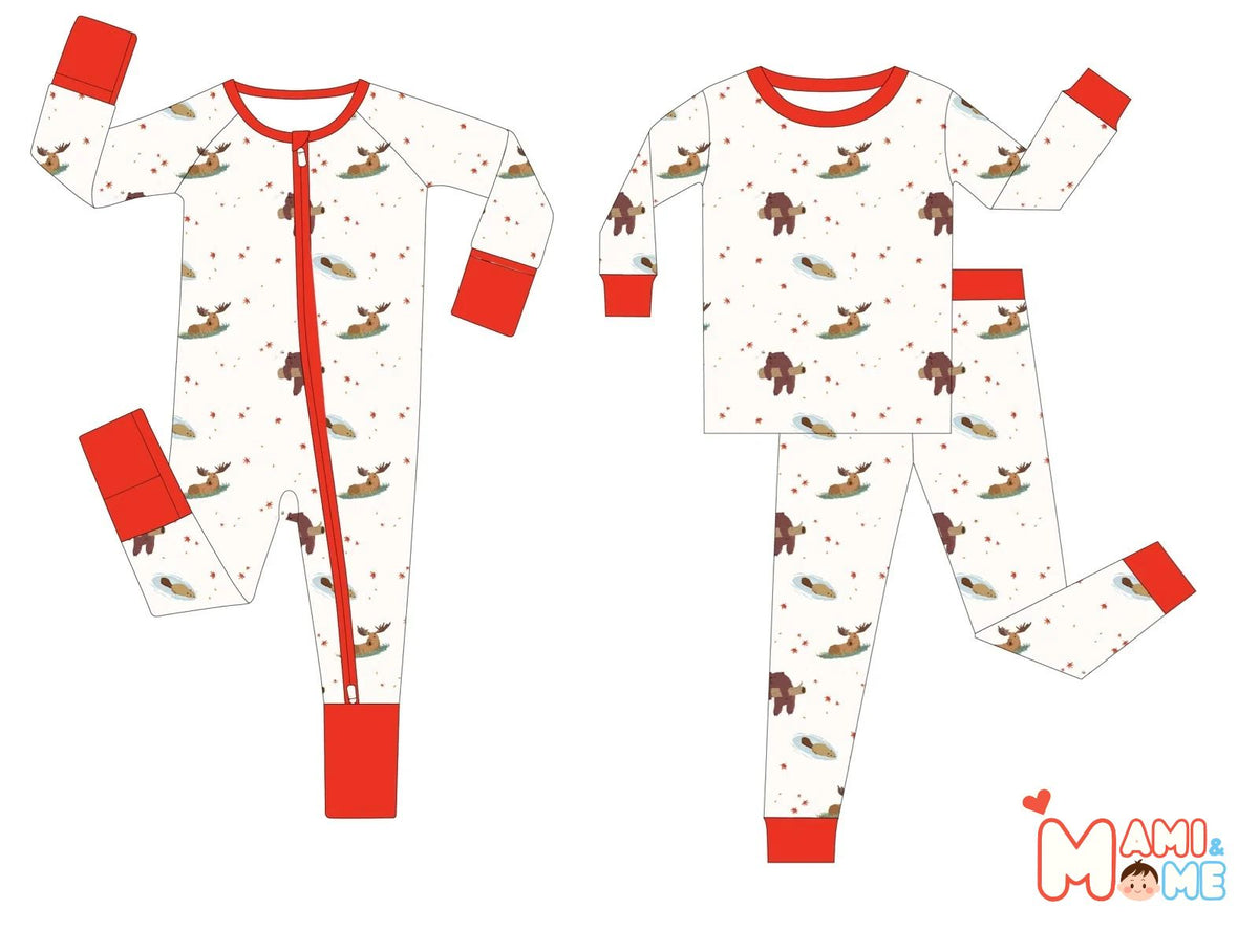 Woodland Cuddles Bamboo Pajamas (Pre-Order)